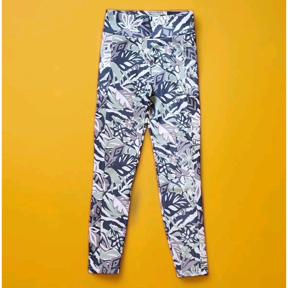 NEW Adidas Kids Disney Lion King Leggings Simba And Mufasa - Size Small